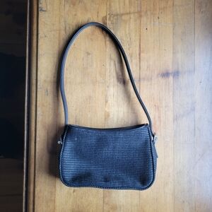 Erda hand bag purse multicolored boho style Elegant Black Woven Shoulder Bag